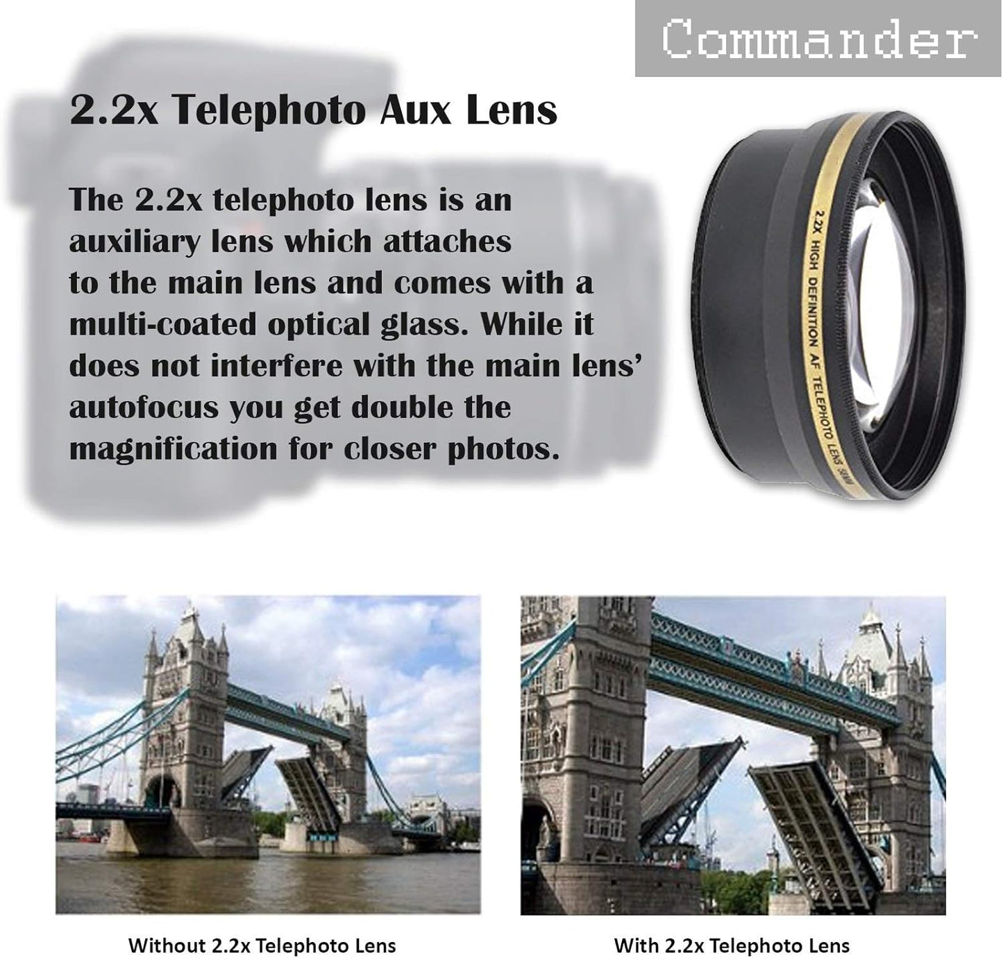 Canon EOS Rebel T7 Renewed DSLR Camera Bundle