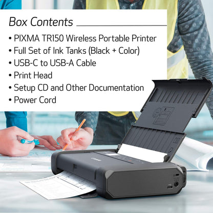 Canon PIXMA TR150 Wireless Portable Printer