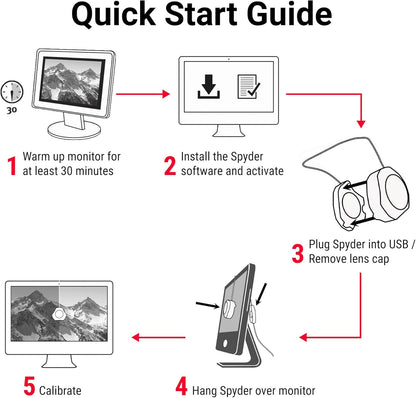 Datacolor SP2024 Spyder Monitor Calibration Tool