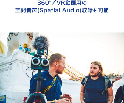 Zoom H2n Handy Recorder with MS Microphone