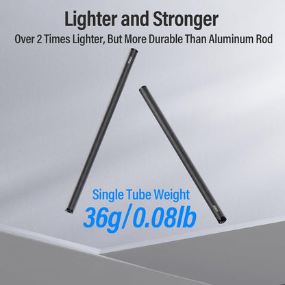 Sirui AM-CR300 15mm Carbon Fiber Rods 12inch Camera Rail