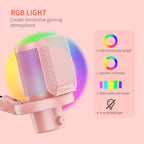 FEELWORLD VM1-AS-P-OF-EU Pink Gaming USB Microphone