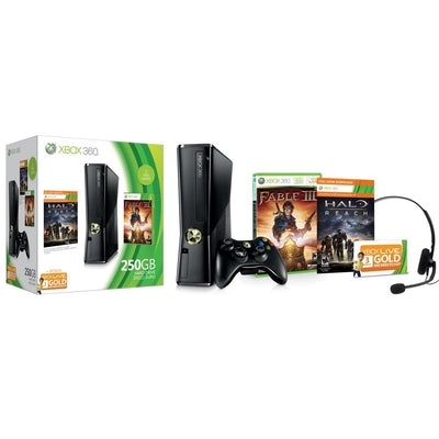 Microsoft R9G-00048 Xbox 360 250GB Holiday Bundle (Old Model)