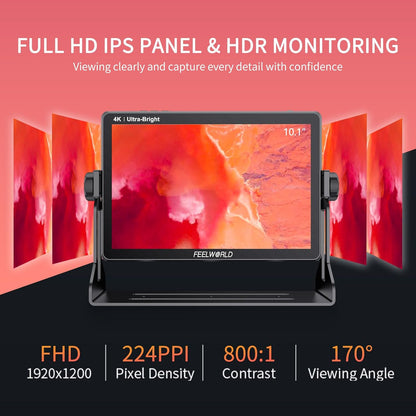 FEELWORLD LUT11H 10.1" 2000nit Touchscreen Monitor