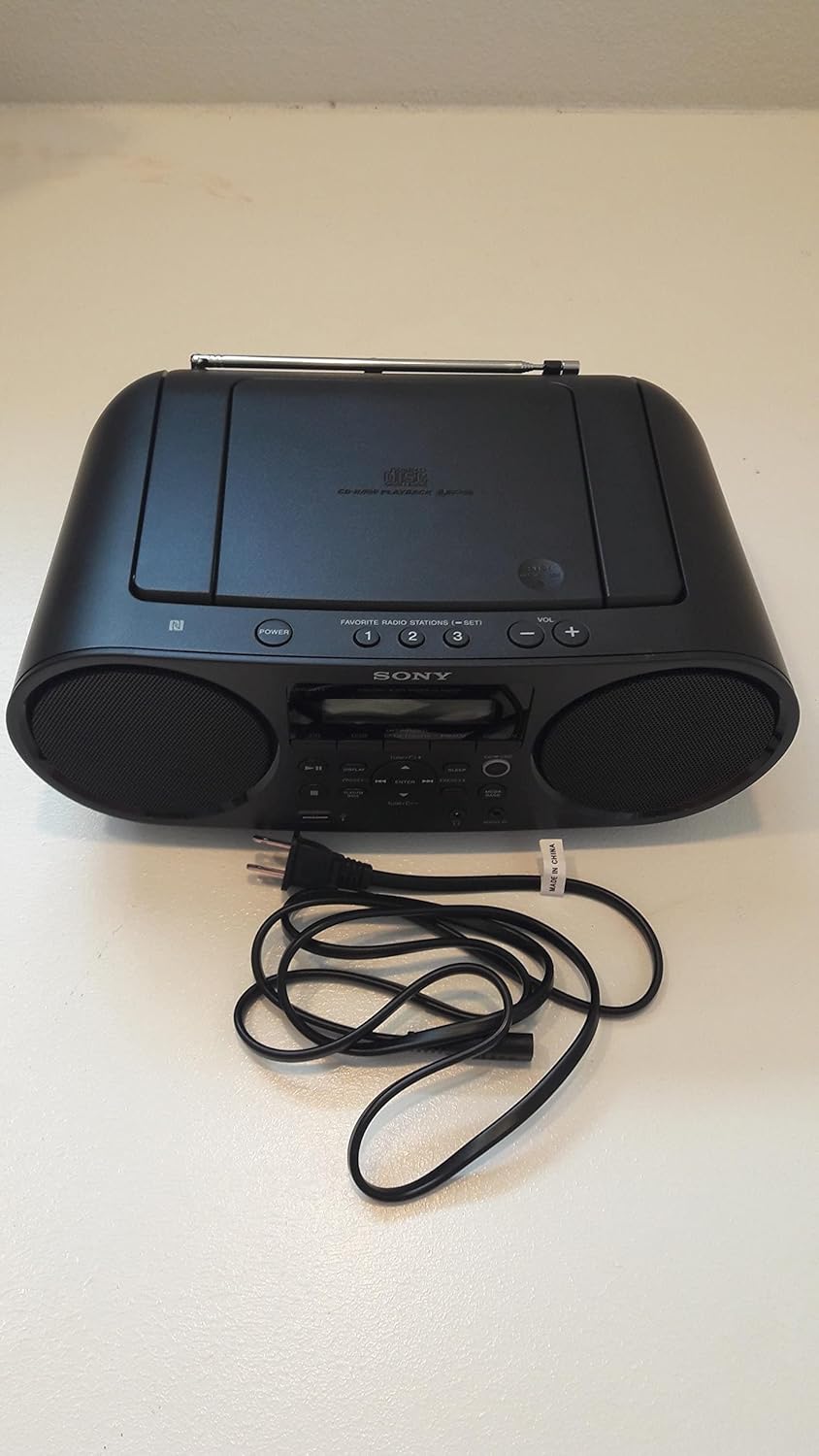 Sony ZSRS60BT Bluetooth CD Boombox - Black