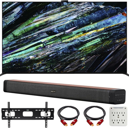 Sony E2SNXR55A95L 55" QD-OLED 4K TV Bundle (2023)