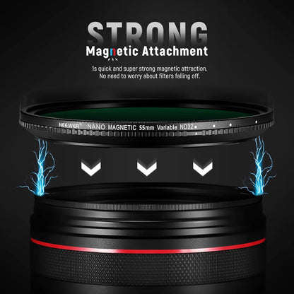 Neewer 10101605 55mm Magnetic Variable ND Filter