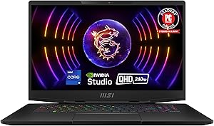 MSI STEALTH1713053 RTX 4080 QHD 240Hz Gaming Laptop
