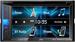 JVC KW-V250BT 6.2-inch Multimedia Receiver