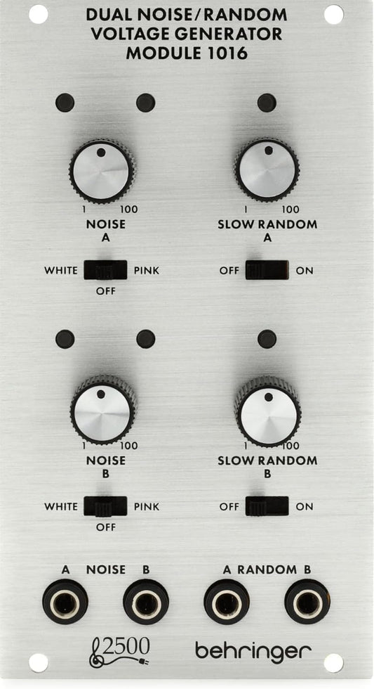 Behringer 2500-1016 Dual Noise/Random Voltage Generator Eurorack