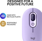 Logitech 910-006624 POP Wireless Mouse - Cosmos