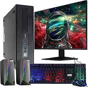 HP Elite 800G1 Desktop PC, i5, 8GB RAM, 500GB HDD, 22" Monitor, Win 10 Pro