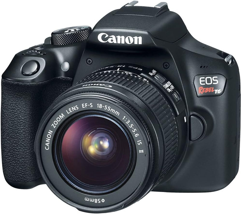 Canon 1159C003 Rebel T6 DSLR 18-55mm Lens Kit Renewed — main product image