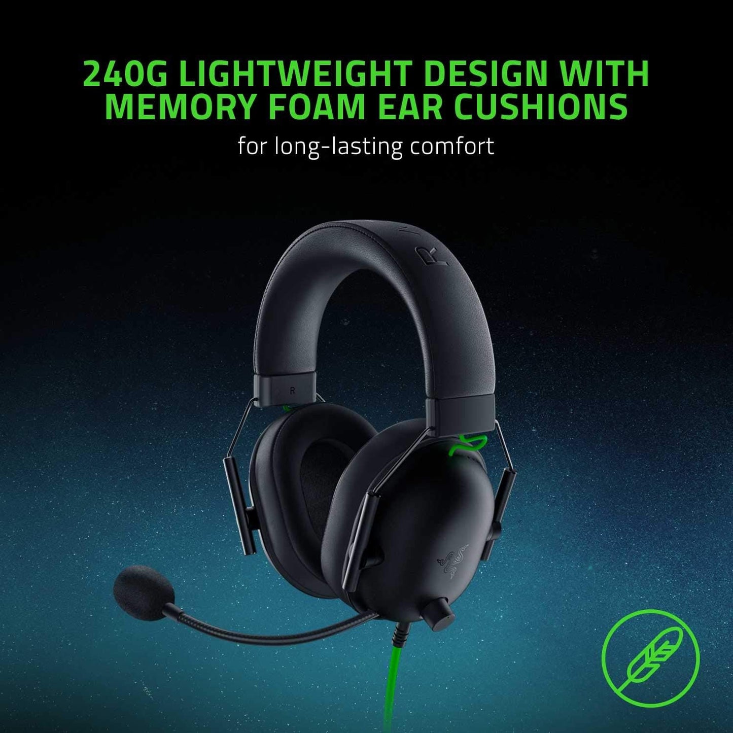 Razer RZ04-03240100-R3U1-cr BlackShark V2 X Gaming Headset (Renewed)