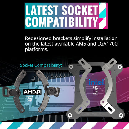 Cooler Master MLY-D36M-A23PZ PL360 FLUX AIO CPU Cooler