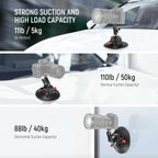 Neewer CA013 6-inch Camera Suction Cup Mount