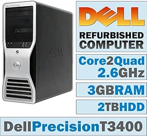 Dell Precision T3400 Quad Core Workstation (Renewed)