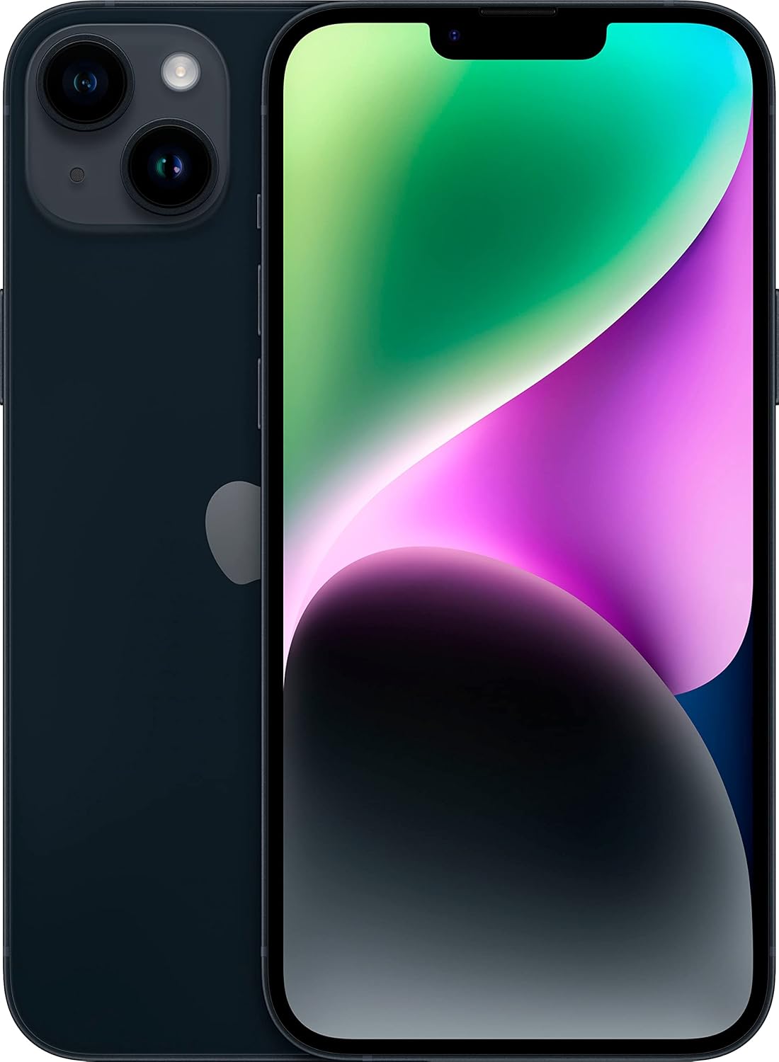 Apple MQ3X3LL/A iPhone 14 Plus 256GB Midnight (Renewed)