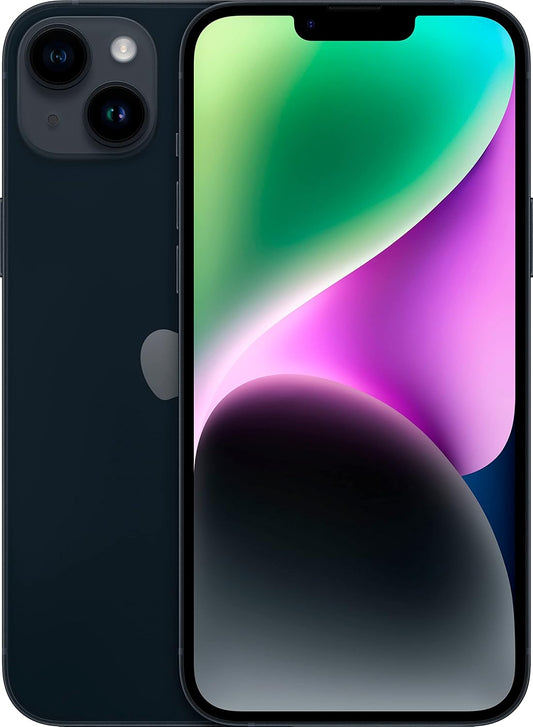 Apple MQ3X3LL/A iPhone 14 Plus 256GB Midnight (Renewed)