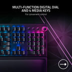 Razer RZ03-03530200-R3U1 BlackWidow V3 Pro Yellow Mechanical Keyboard