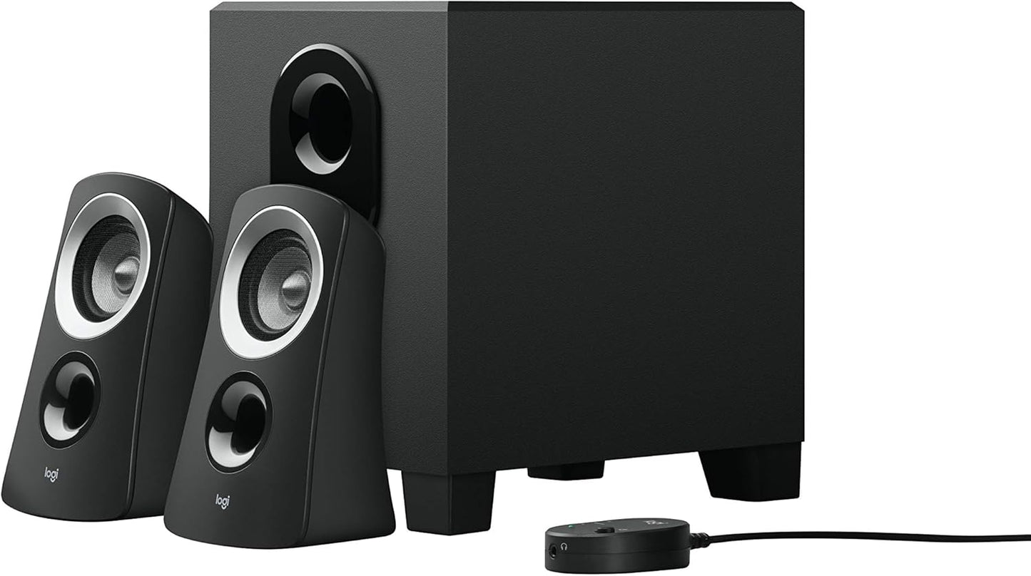 Logitech 980-000382 Z313 2.1 Speaker System with Subwoofer