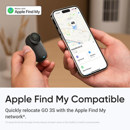 Insta360 CINSAATA GO 3S 128GB Action Bundle Black