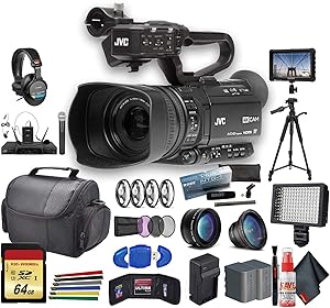 JVC 6JVCGYHM180UP6 GY-HM180 4K Camcorder Bundle
