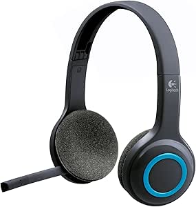Logitech 981-000341RB Wireless Headset H600 Over-The-Head Renewed