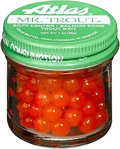 Atlas Mr. Trout Fishing Bait Salmon Eggs