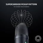 Razer Seiren V2 X USB Streaming Microphone (Renewed)