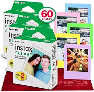 Fujifilm instax Square Instant Film (60 Exposures)