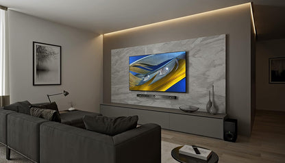 Sony BRAVIA XR A80J 77-Inch 4K OLED Google TV Bundle