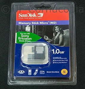 SanDisk SDMSM2-001G-A11M 1GB Memory Stick Micro M2 — main product image