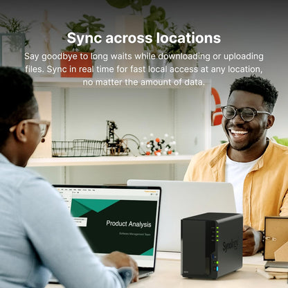 Synology DS223 2-Bay NAS Diskless Private Cloud