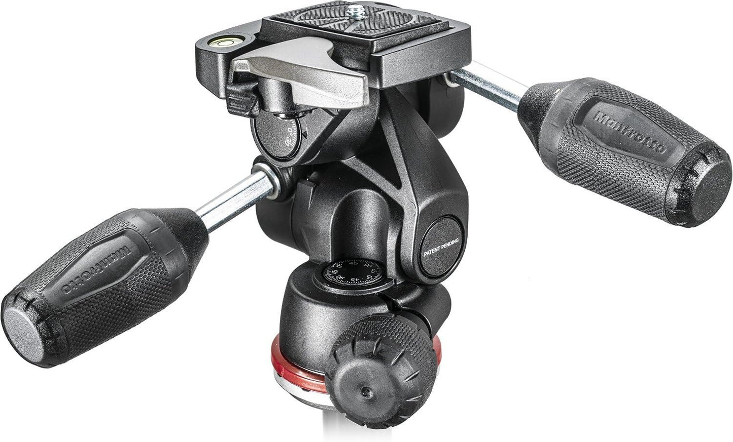 Manfrotto MH804-3W Tripod Head with Quick Release Plates