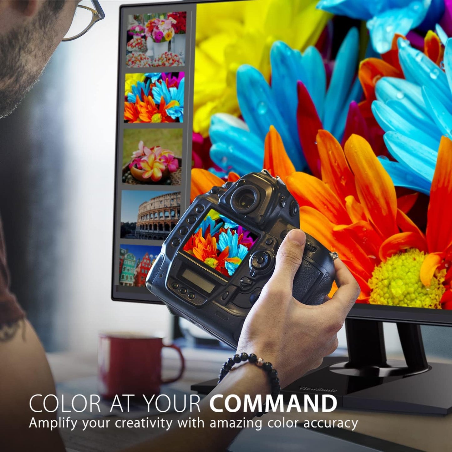 ViewSonic VP3256-4K 32-Inch UHD IPS Monitor