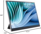 LG 16MR70.ASDU1 16” Gram +View Portable Monitor - IPS
