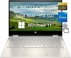 HP 14-dw1013dx Pavilion 14" FHD Touch 2-in-1 Laptop