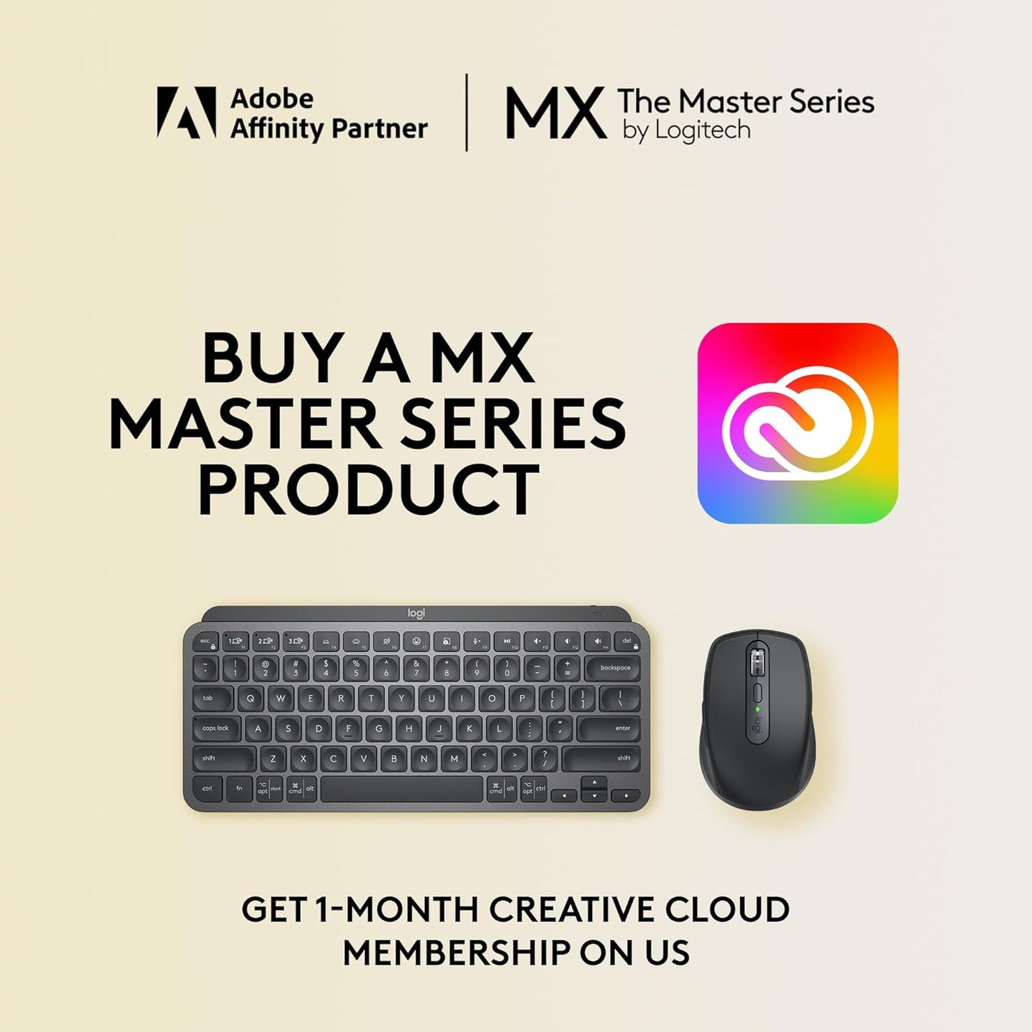 Logitech 920-010388 MX Keys Mini Wireless Keyboard Graphite