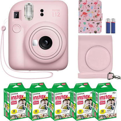 Fujifilm 16806250 Instax Mini 12 Instant Camera Bundle