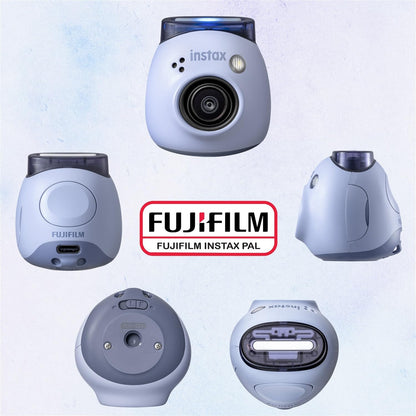 Fujifilm 600023914 Instax PAL Digital Camera - Lavender Blue Bundle