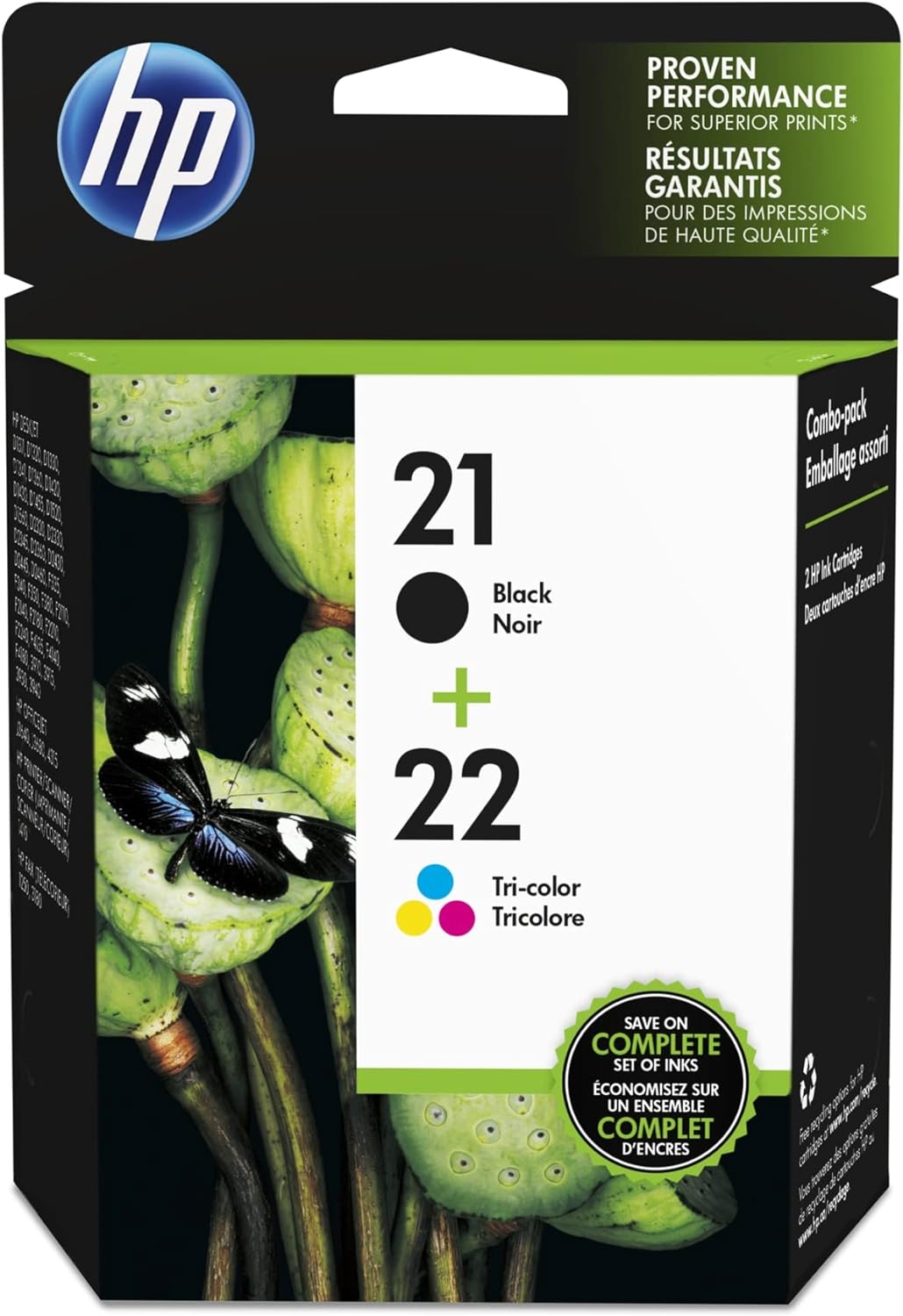 HP C9509FN#140 Black & Tri-Color Ink Cartridge Set