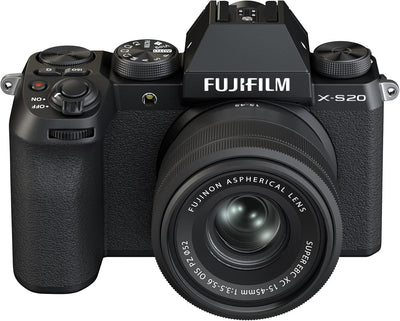 Fujifilm 16781943 X-S20 Mirrorless Camera with XC15-45mm Lens