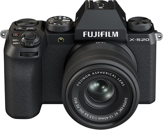 Fujifilm 16781943 X-S20 Mirrorless Camera with XC15-45mm Lens