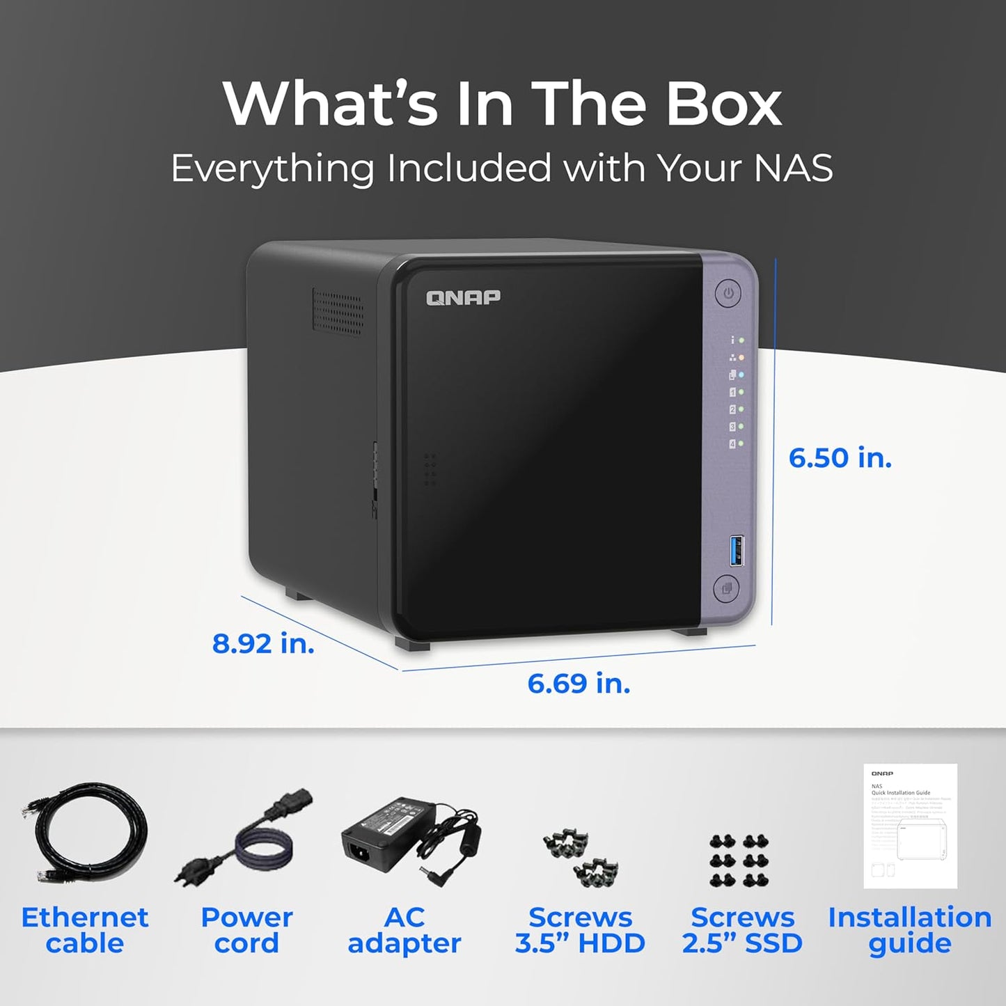 QNAP TS-432X 4-Bay 10GbE NAS - Diskless