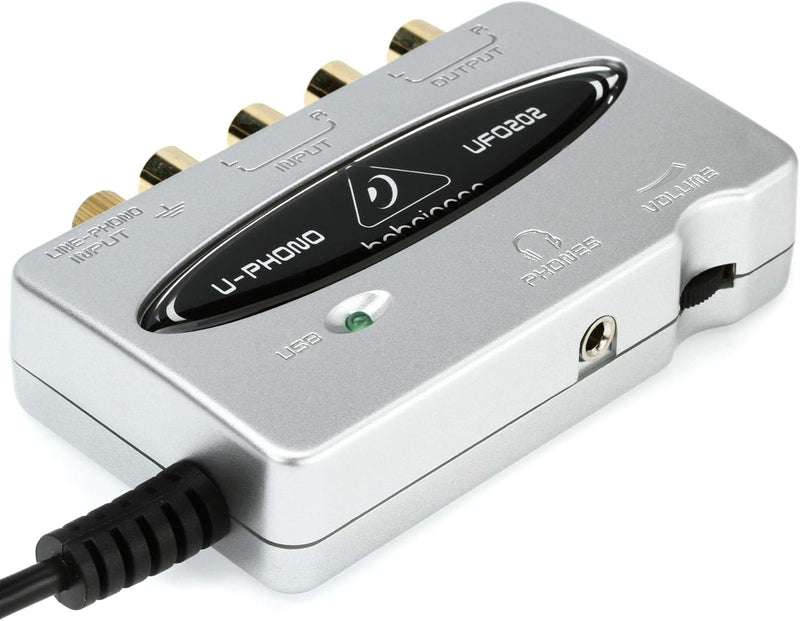 Behringer UFO202 U-PHONO USB Audio Interface — main product image