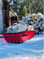 Pelican TREK SPORT 75 Red Utility Snow Sled