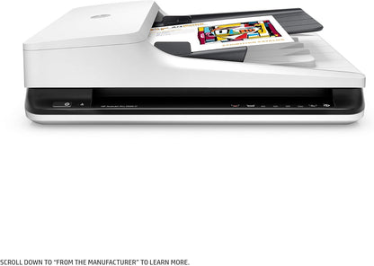 HP ScanJet Pro 2500 f1 Flatbed Scanner Renewed
