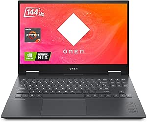 HP Omen Gaming Laptop - 15.6" FHD 144Hz, RTX 2060, Renewed