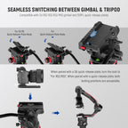 Neewer GM006 Heavy Duty Video Tripod Fluid Head with QR Plate